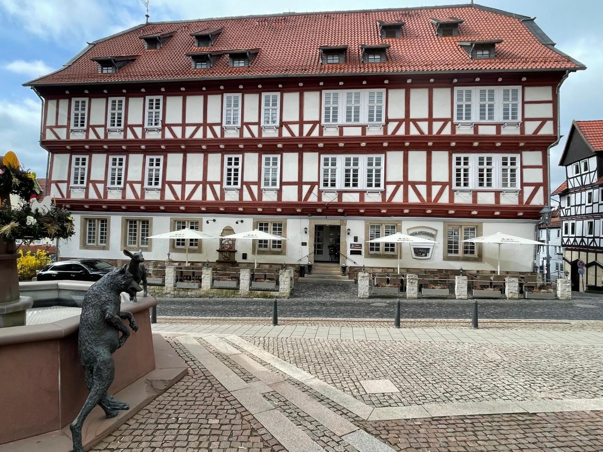 Altes Rathaus Hotel-Restaurant-Cafe Wolfhagen Luaran gambar