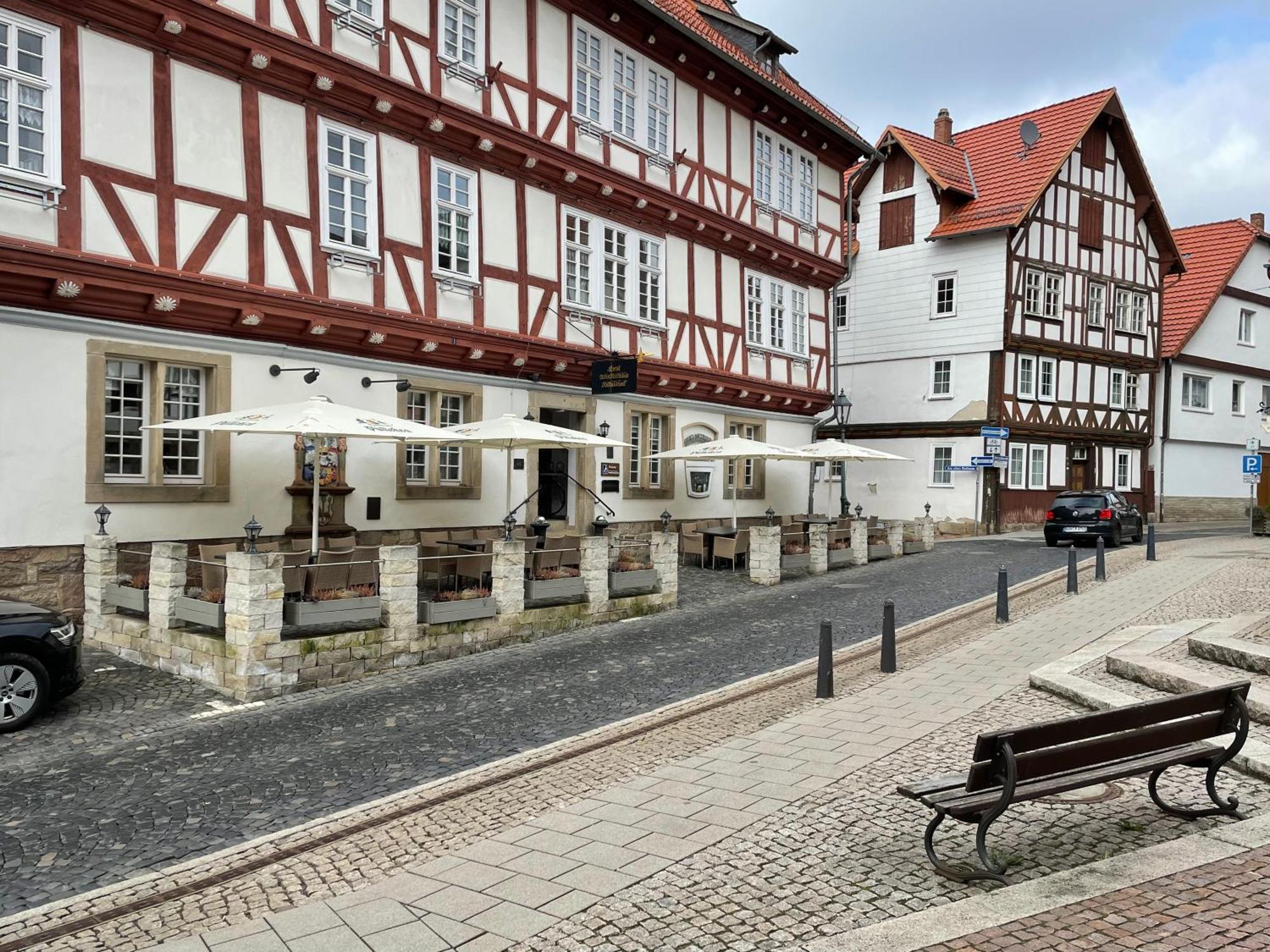 Altes Rathaus Hotel-Restaurant-Cafe Wolfhagen Luaran gambar